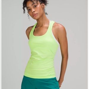 Lululemon Swiftly Tank Neon Green
